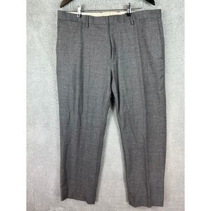 Banana Republic Dress Pants Mens 38 x 30 Slim Fit Wool Blend Stretch Flat Front